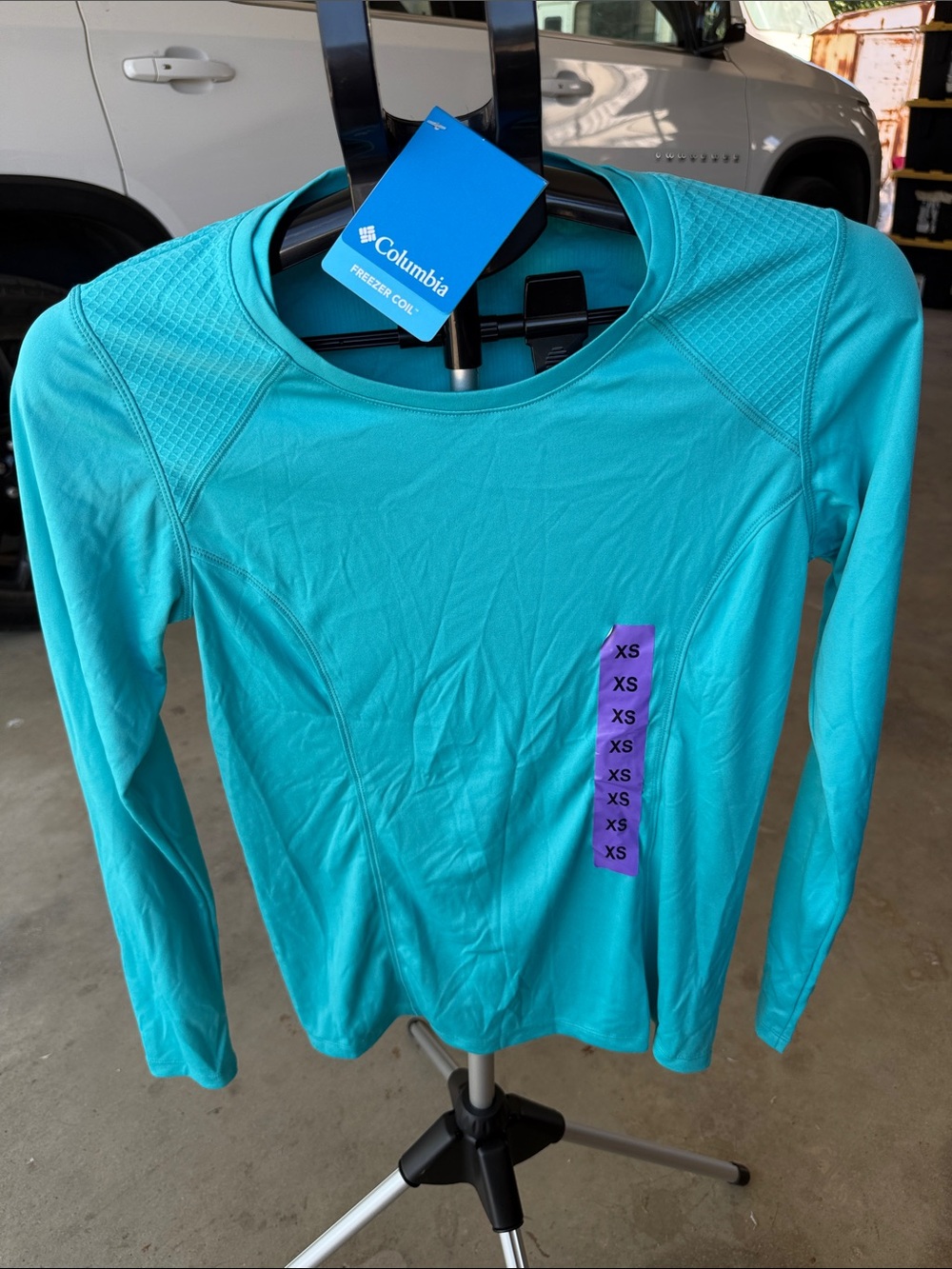 Columbia Women's Long-Sleeve Performance Top - Aqua
